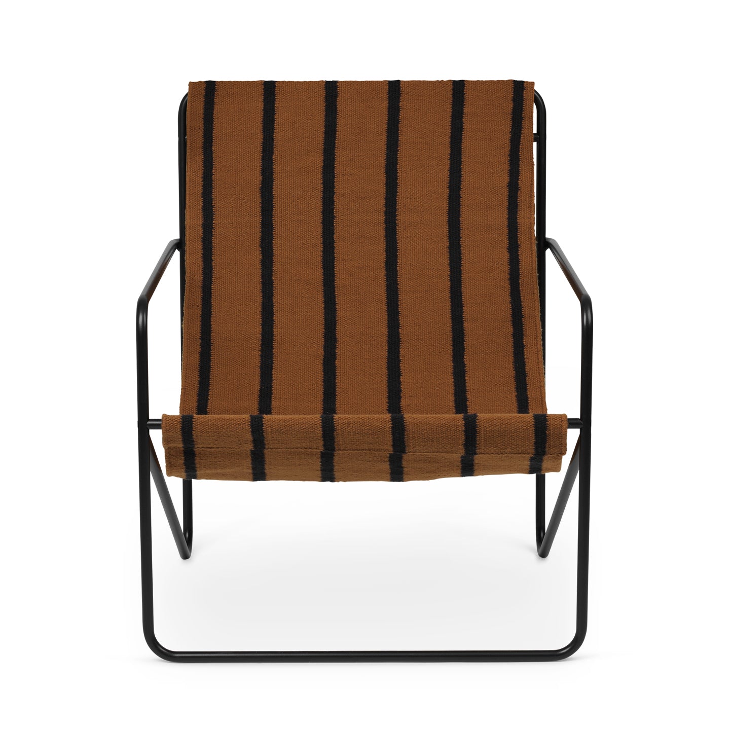 Ferm Living Desert lepotuoli musta/stripe