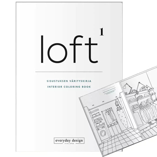 Everyday Design Loft värityskirja