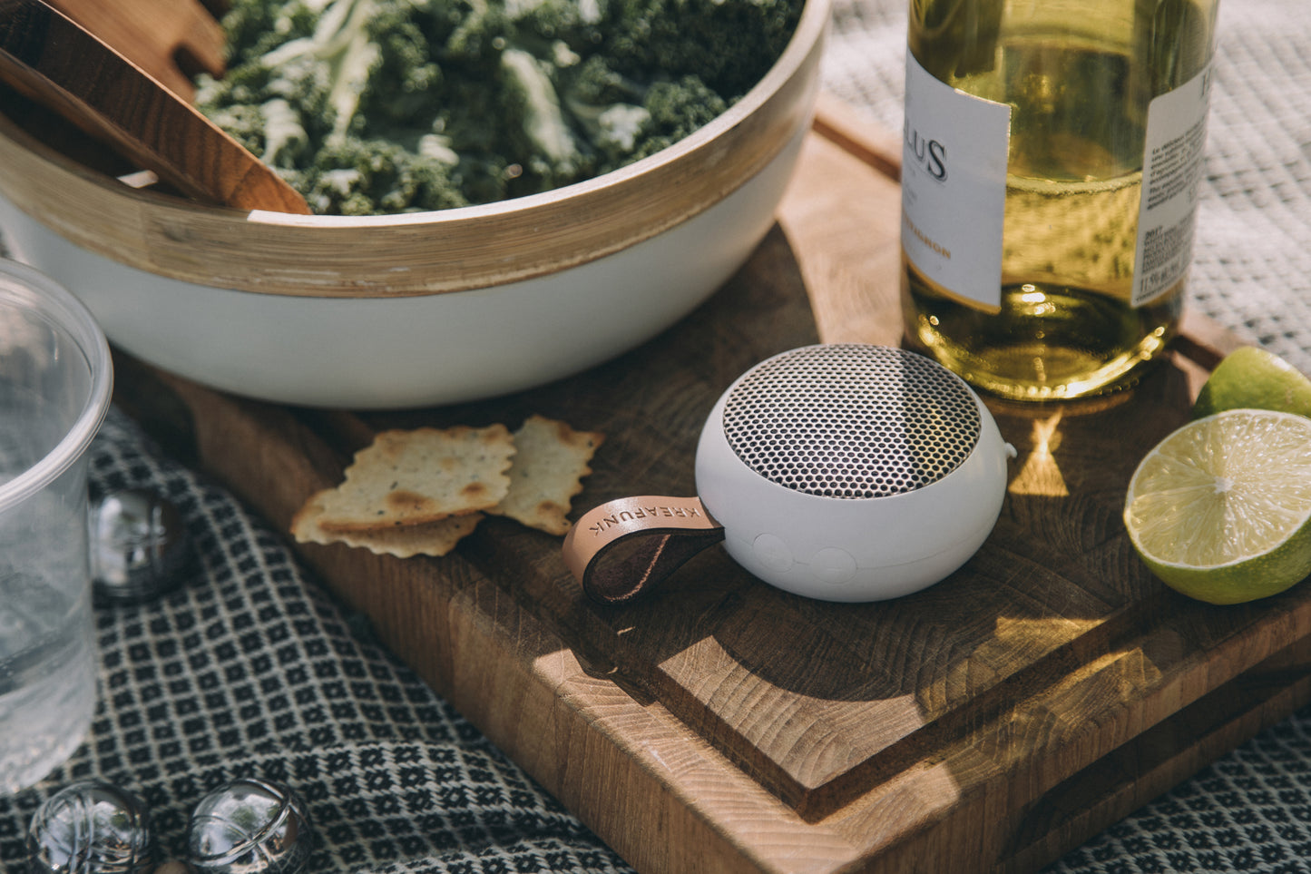 KREAFUNK aGO Bluetooth-kaiutin valkoinen