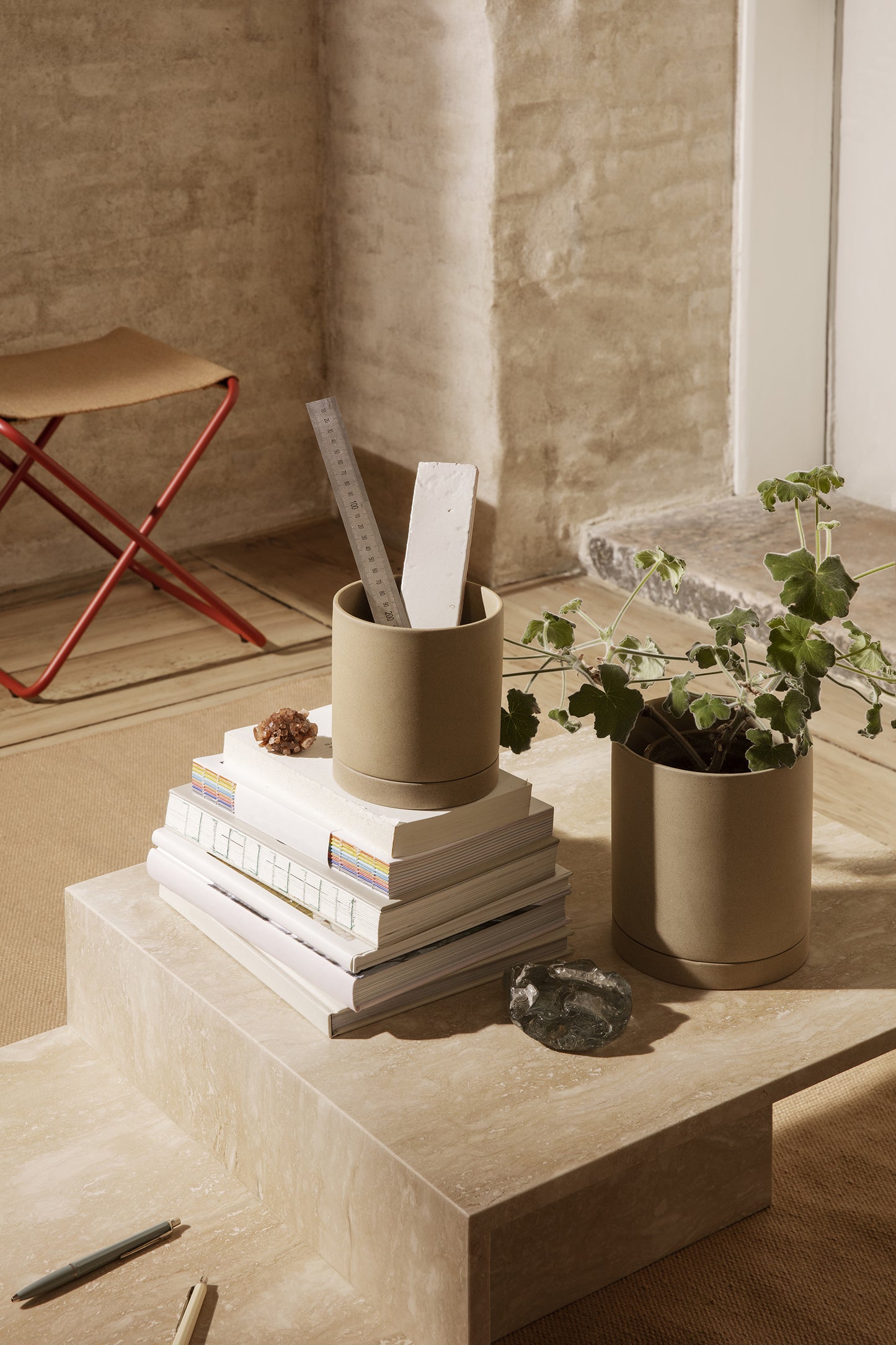 Ferm Living Sekki M ruukku hiekka