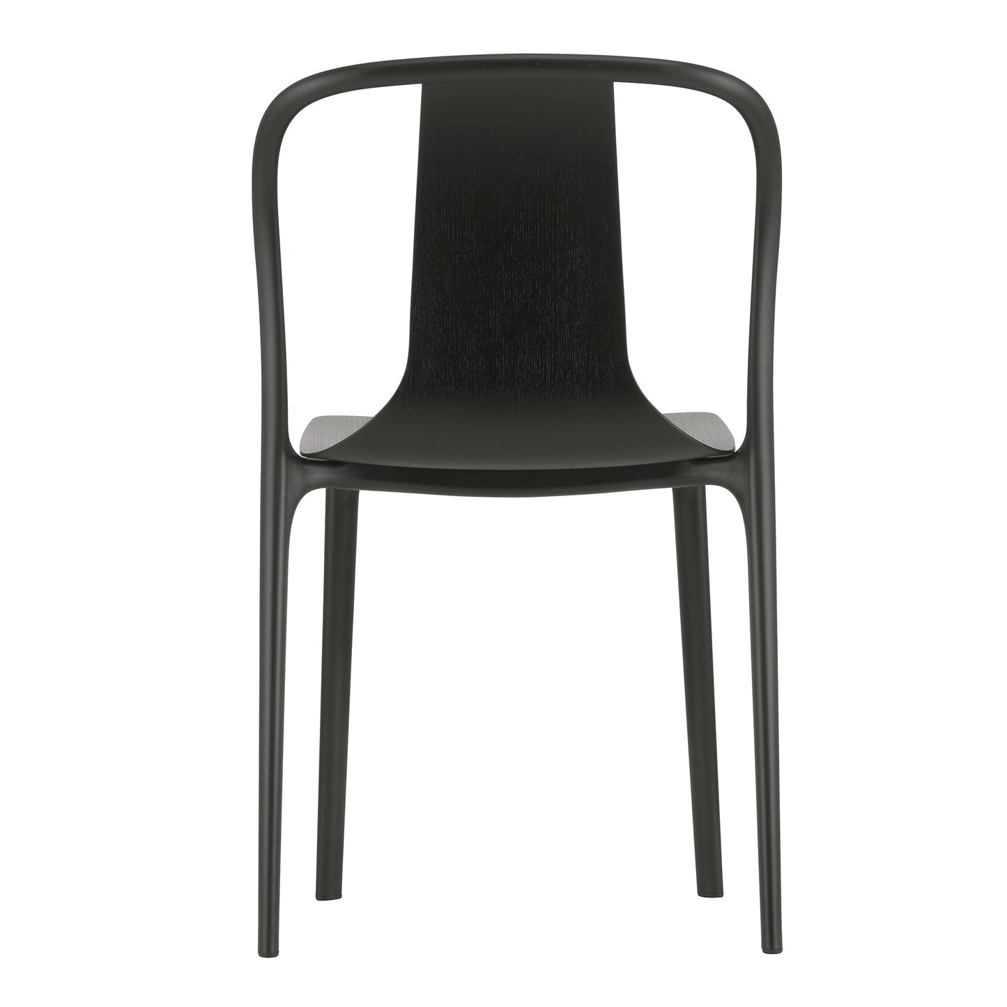 Vitra Belleville tuoli musta saarni