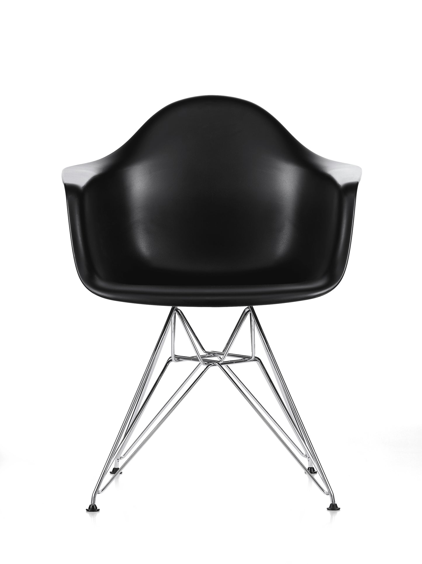 Vitra Eames DAR tuoli musta/kromi