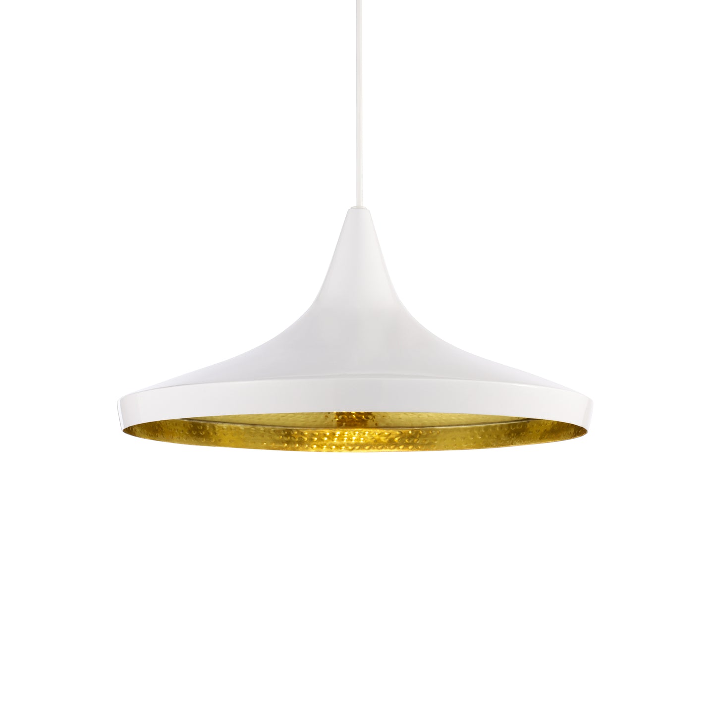 Tom Dixon Beat Light Wide valaisin valkoinen
