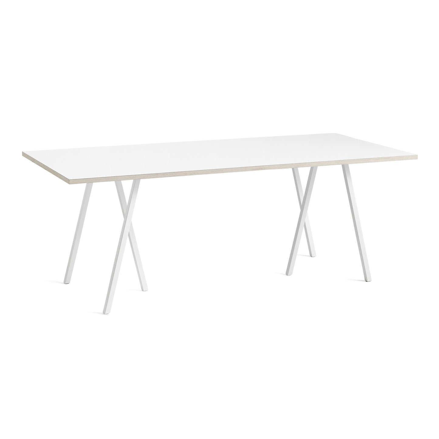 HAY Loop Stand pöytä 200x92 valkoinen
