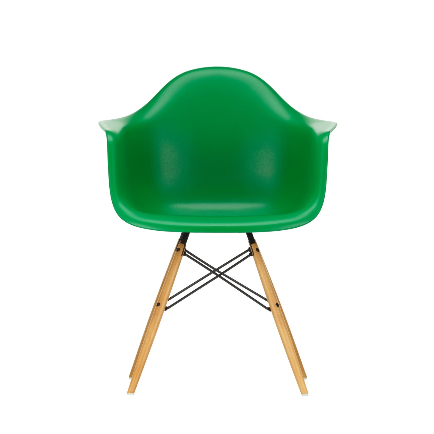 Vitra Eames DAW tuoli vihreä/vaahtera