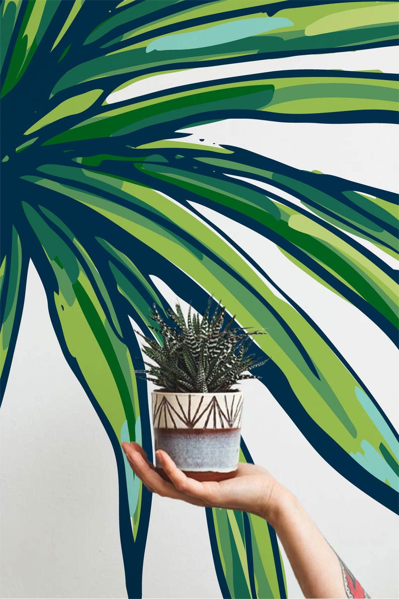 Tropical Palm Wallpaper Mural