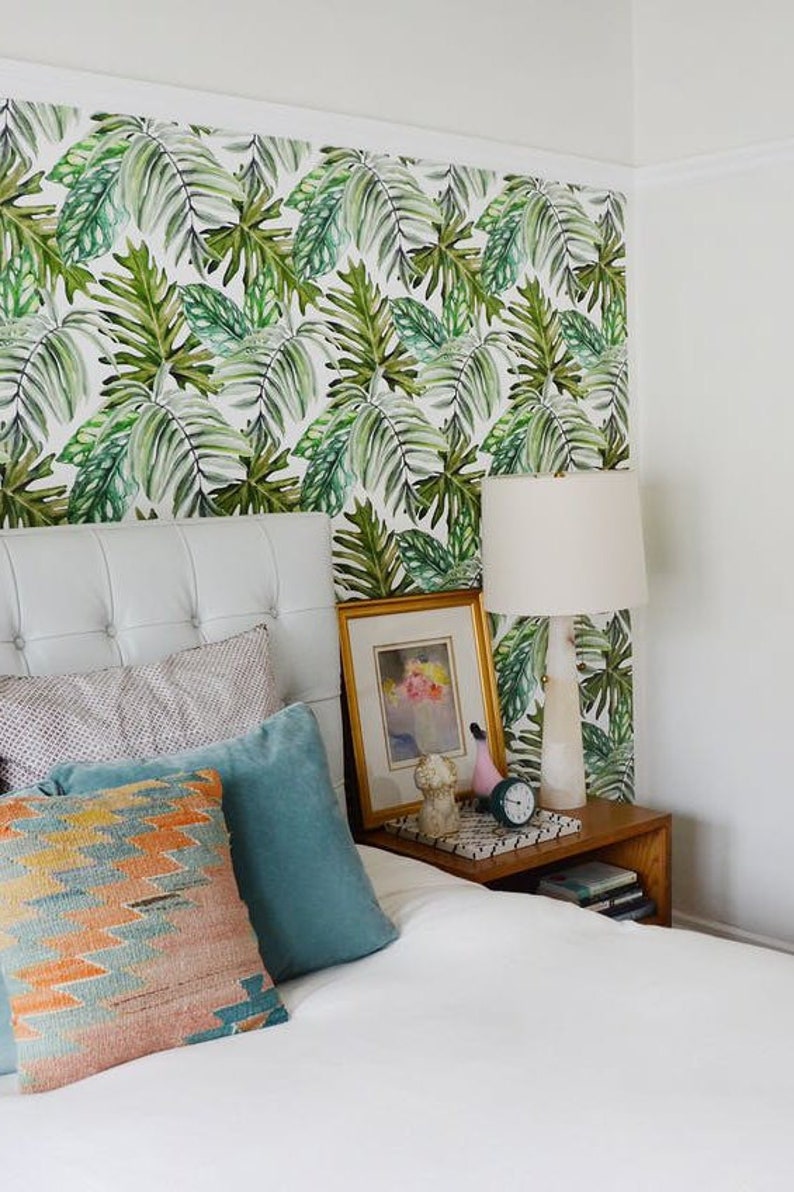 Monstera Leaves Removable Wallpaper