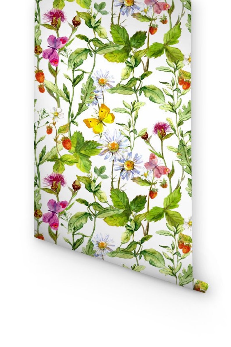 Summer Pattern Removable Wallpaper