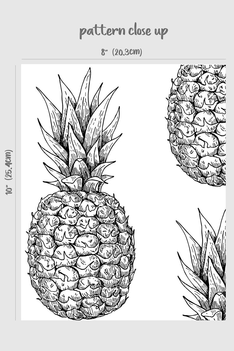 Pineapples Peel And Stick Wallpaper