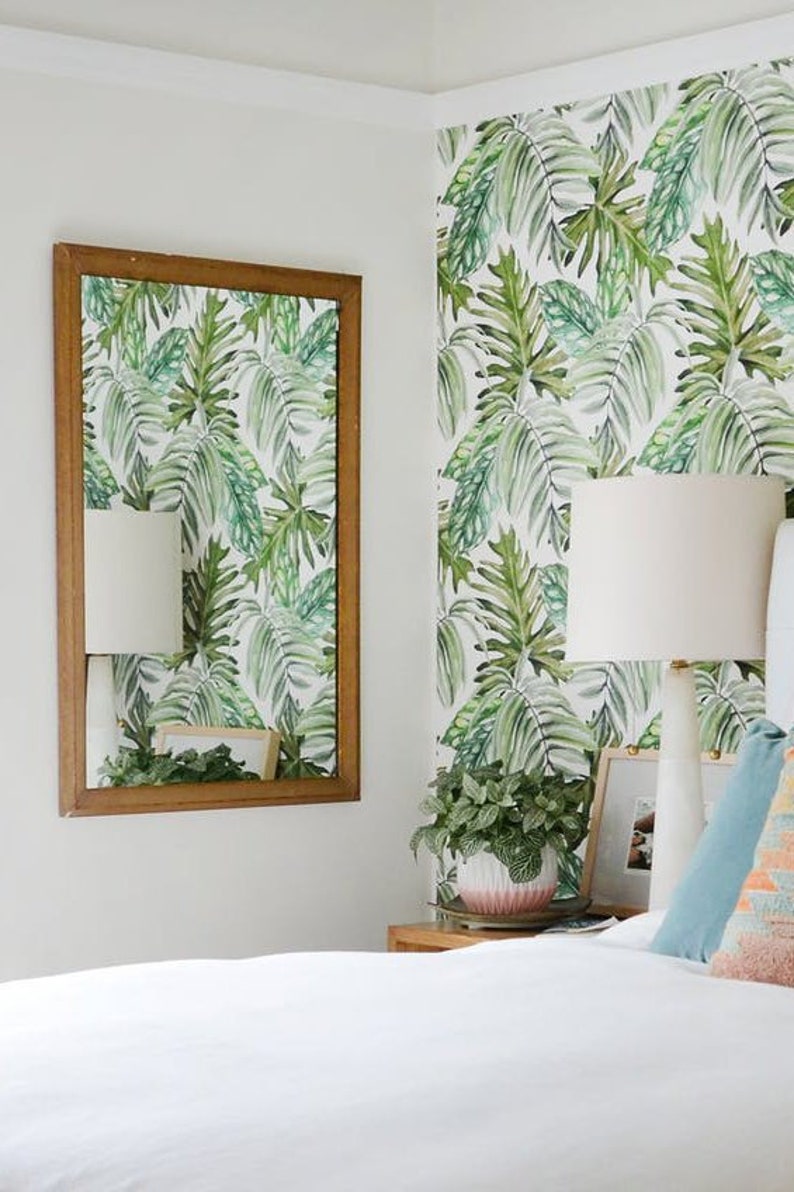 Monstera Leaves Removable Wallpaper