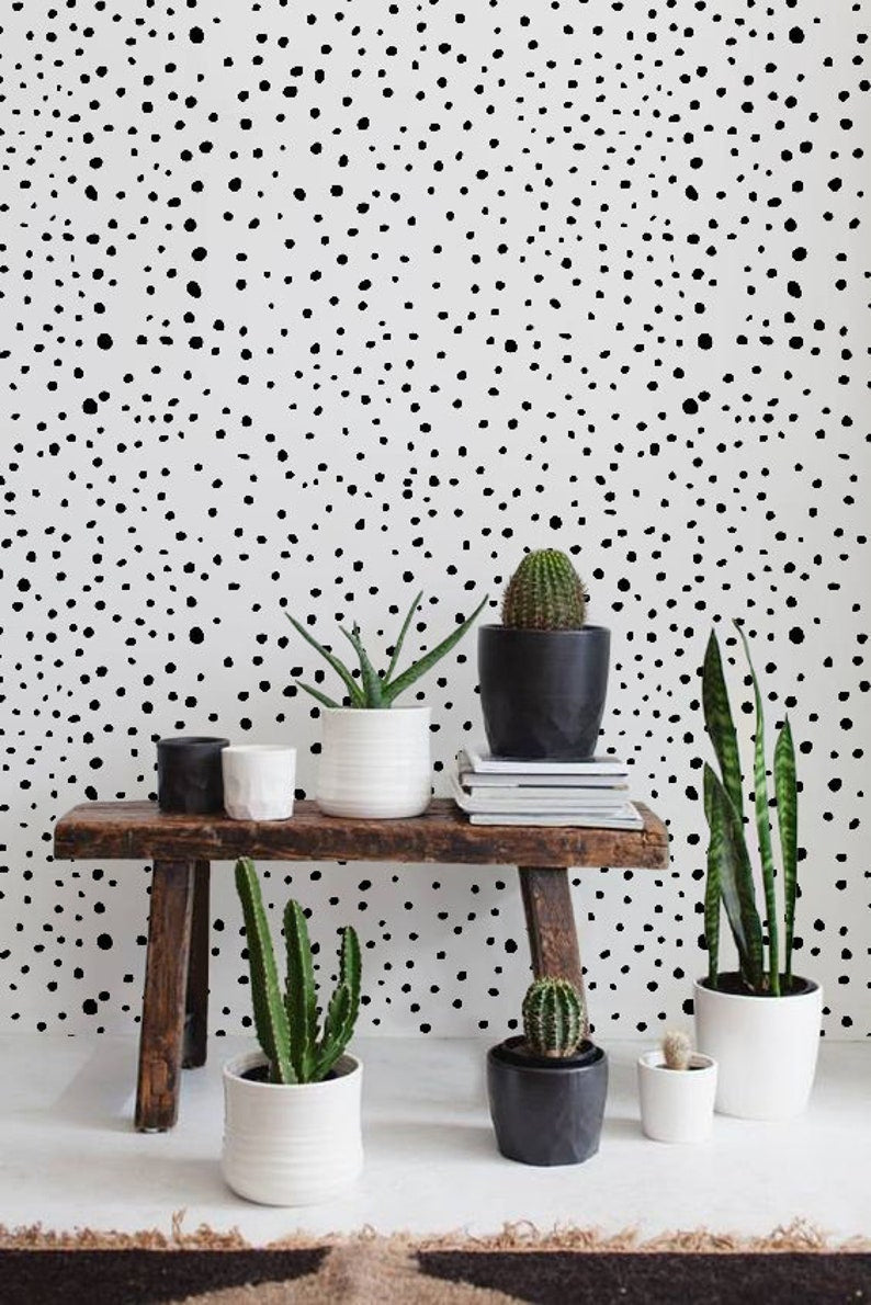 Polka Dots Removable Wallpaper