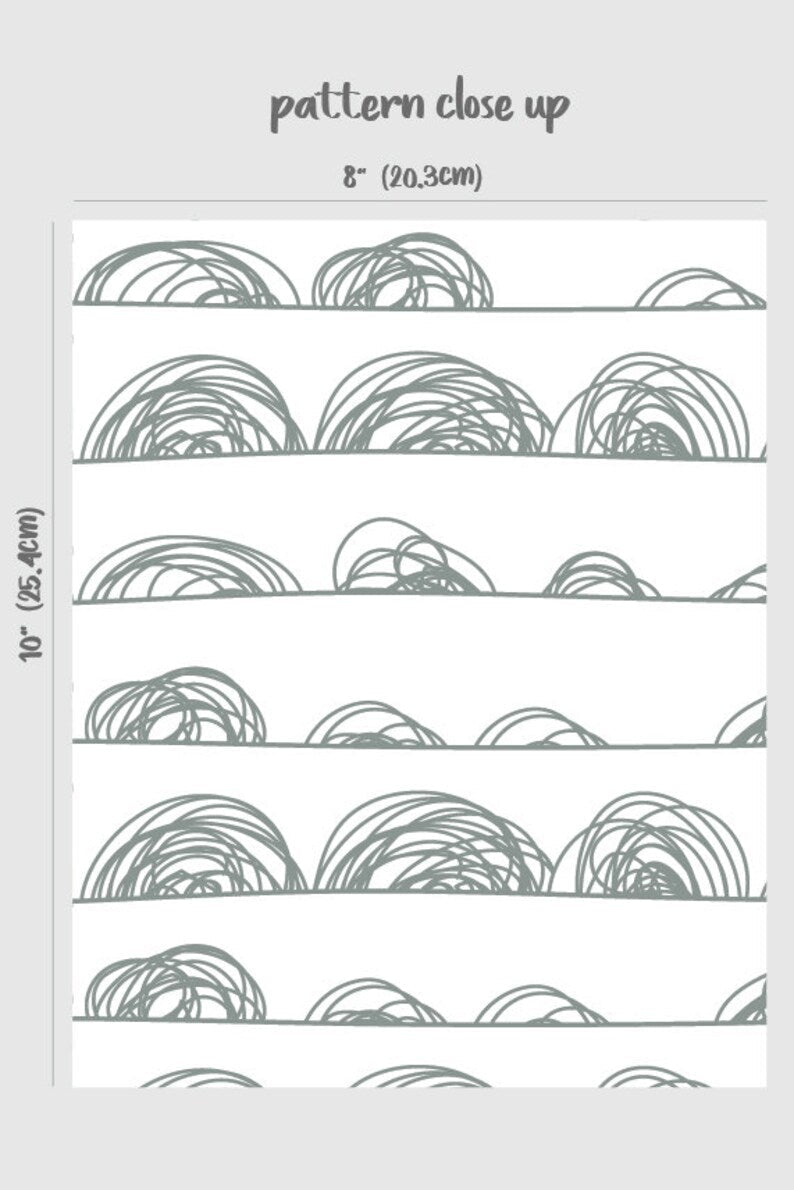 Clouds Pattern Removable Wallpaper