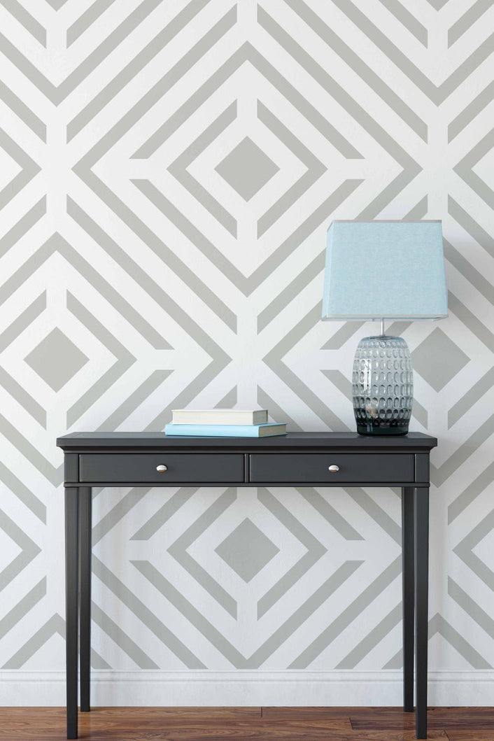 Geometric Wall Mural