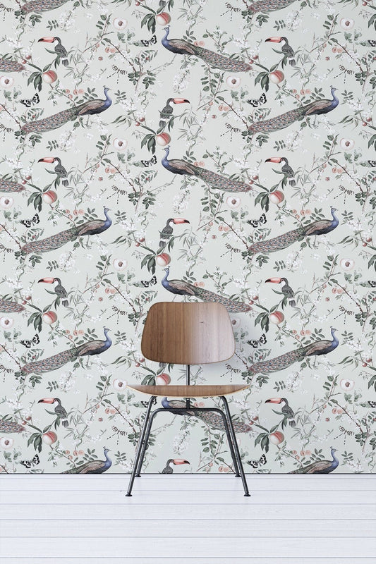 Botanical Peel And Stick Wallpaper