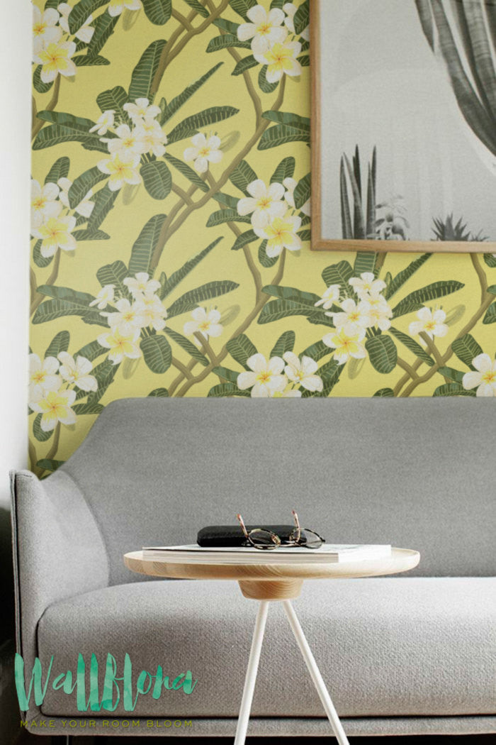 Yellow Removable Wallpaper For Nursery