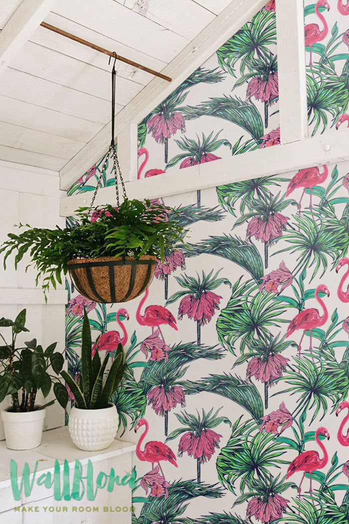 Flamingo Removable Wallpaper