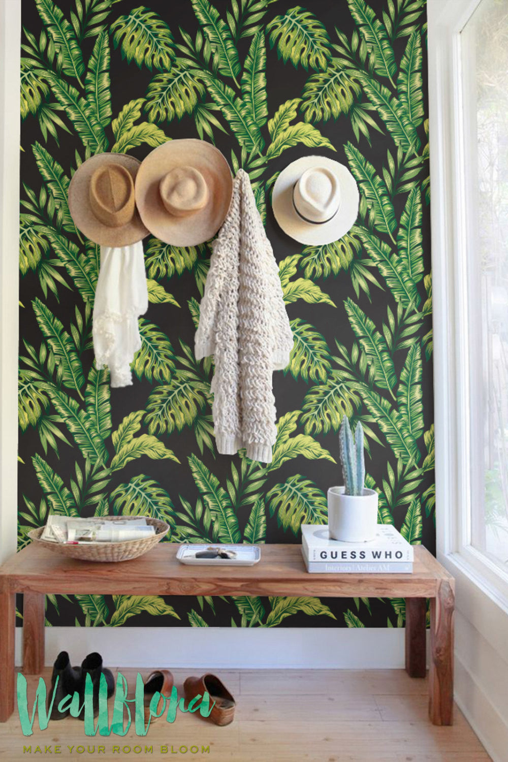 Modern Tropical Removable Wallpaper